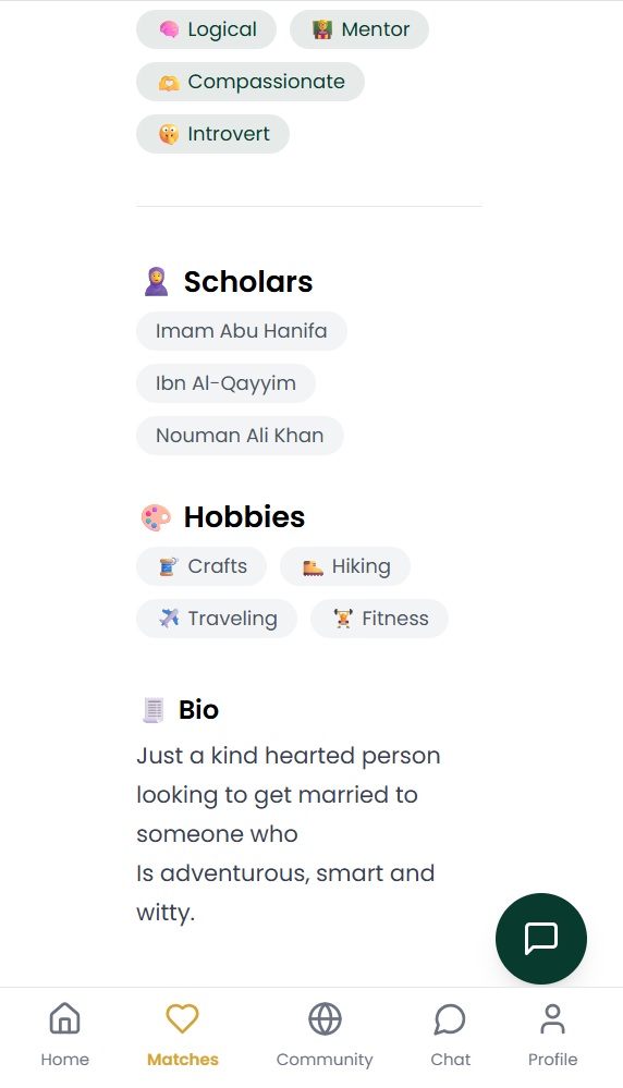 Afafi Profile Preview