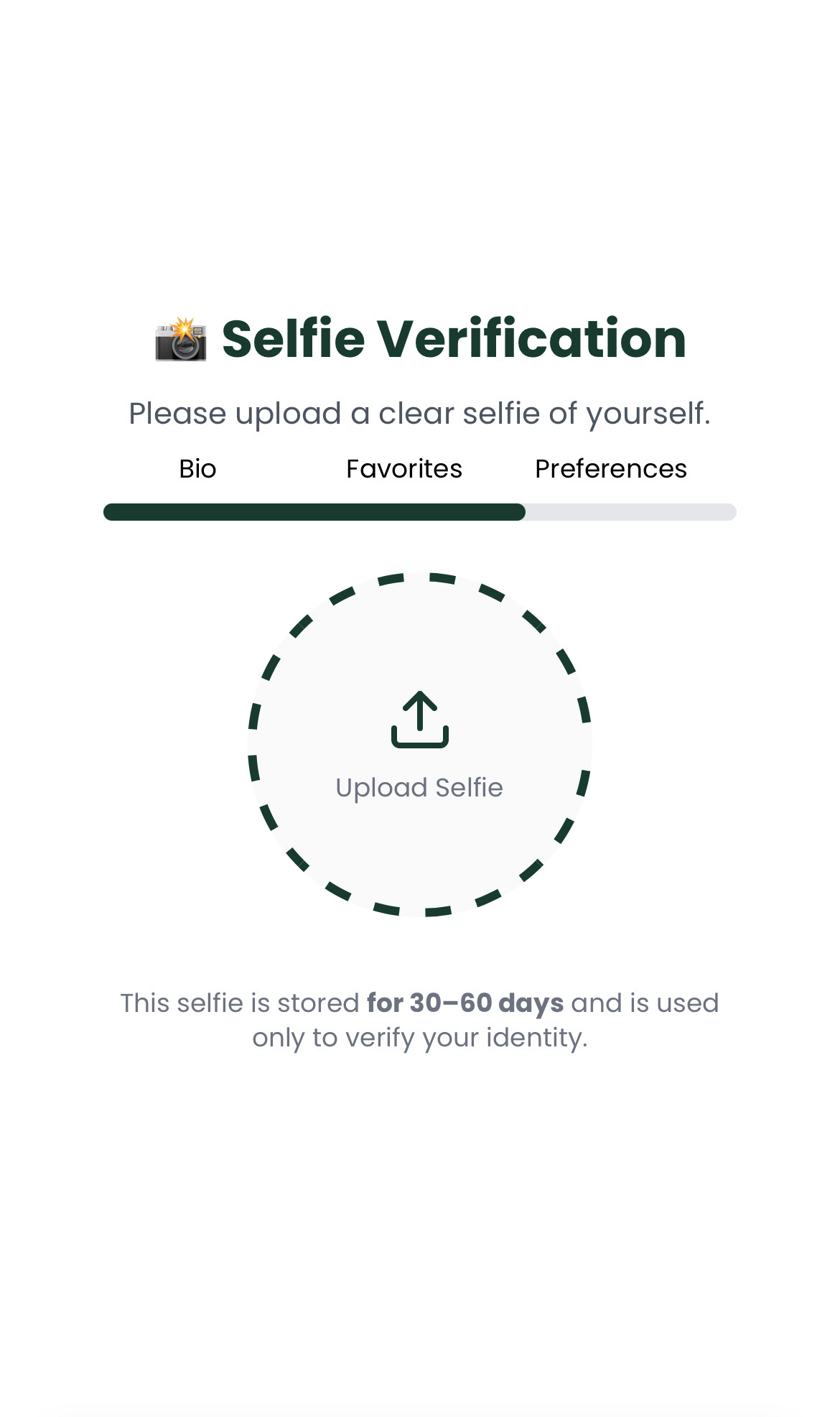 Afafi Selfie Verification